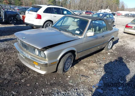 1988 BMW 325 I Automatic z USA, uszkodzony, nr VIN WBABB2300J8860684